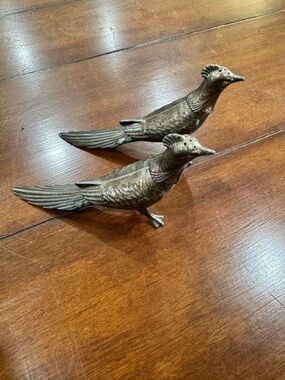 Vintage W.B. Mfg Co Silverplate Bird Salt Pepper Shaker C94/2 Pheasant Single